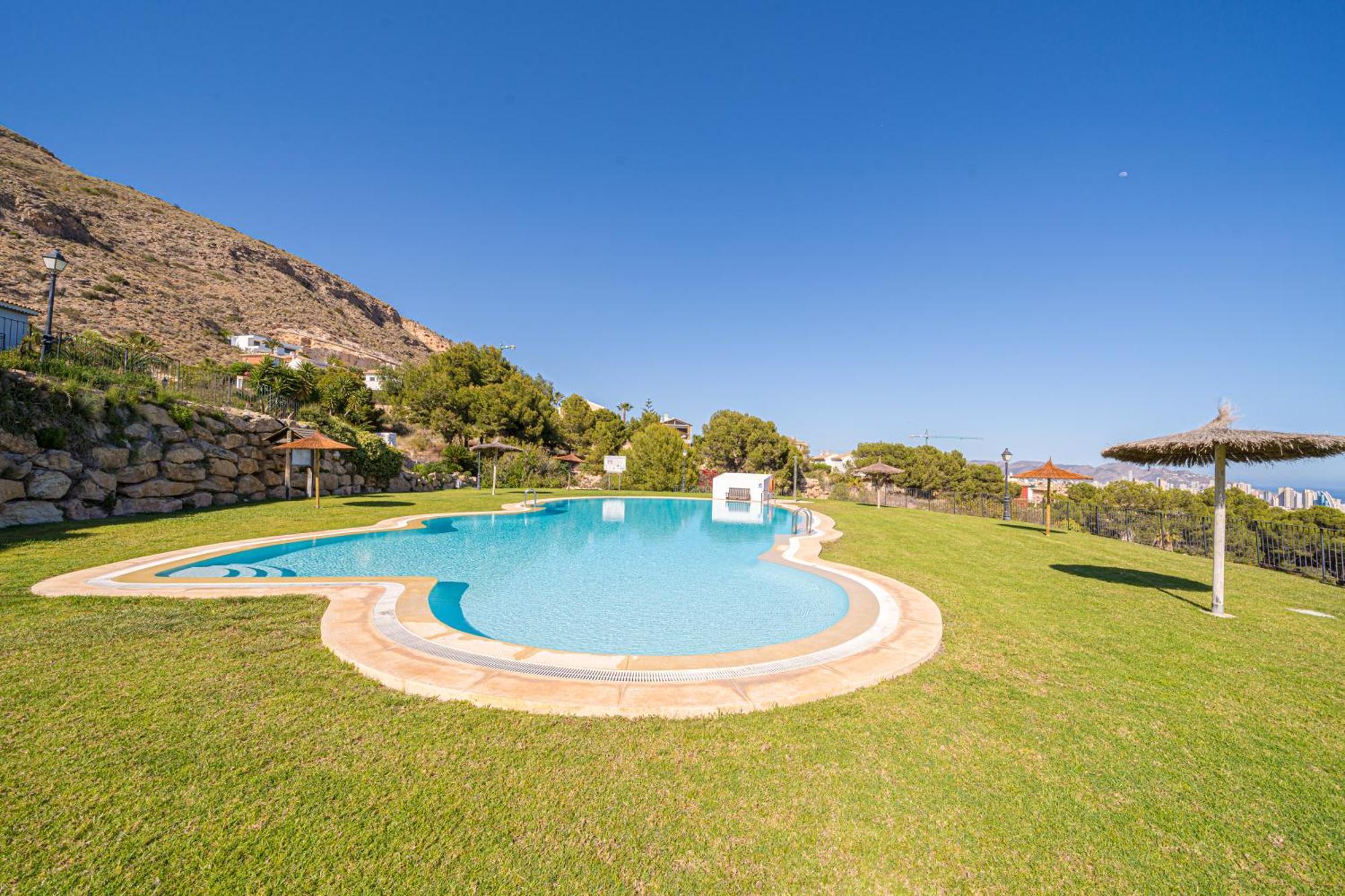 Bahia Vista - Chalet Adosado Con Vista Al Mar Villa Finestrat Exterior photo